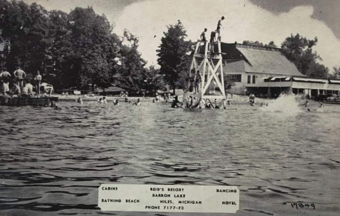 Reids Pavilion (Reids Casino) - Old Photo From Barron Lake Association